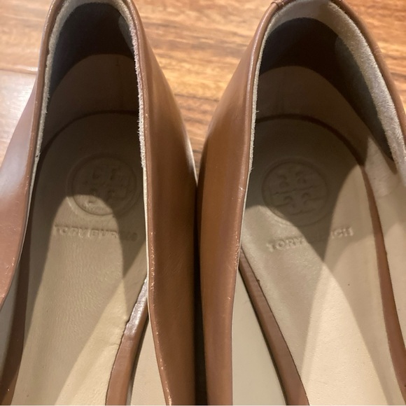 Tory Burch Raleigh Flats Brown Size 9.5 - Picture 7 of 12